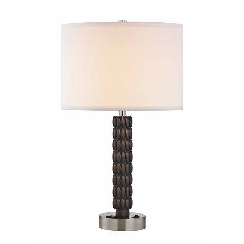 Oval Poly Table Lamp