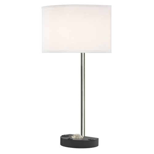 SIMPLICITY LEDGE LAMP Single Switch with Black Base